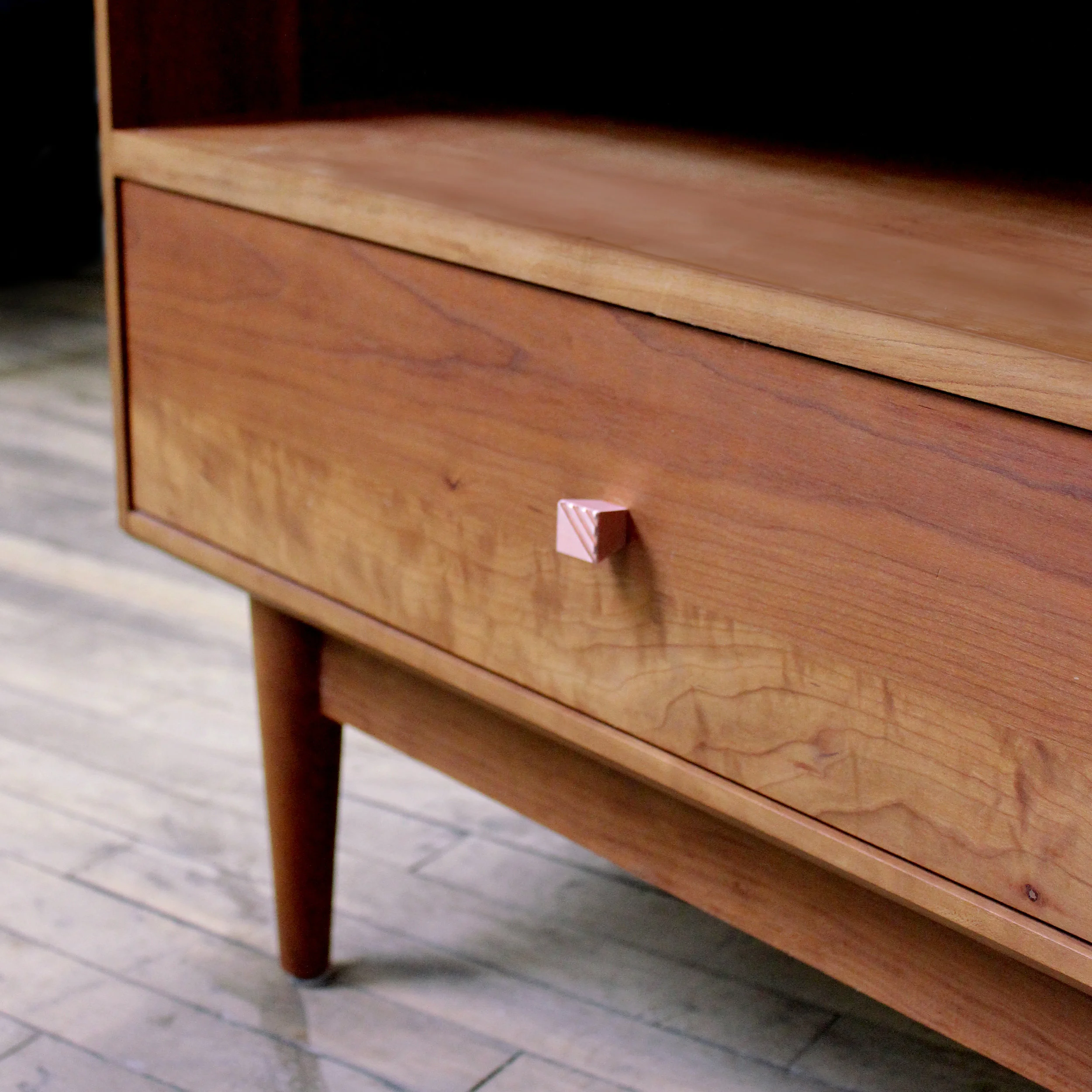 R&B Nightstand with Copper Pyramid Knob.jpg