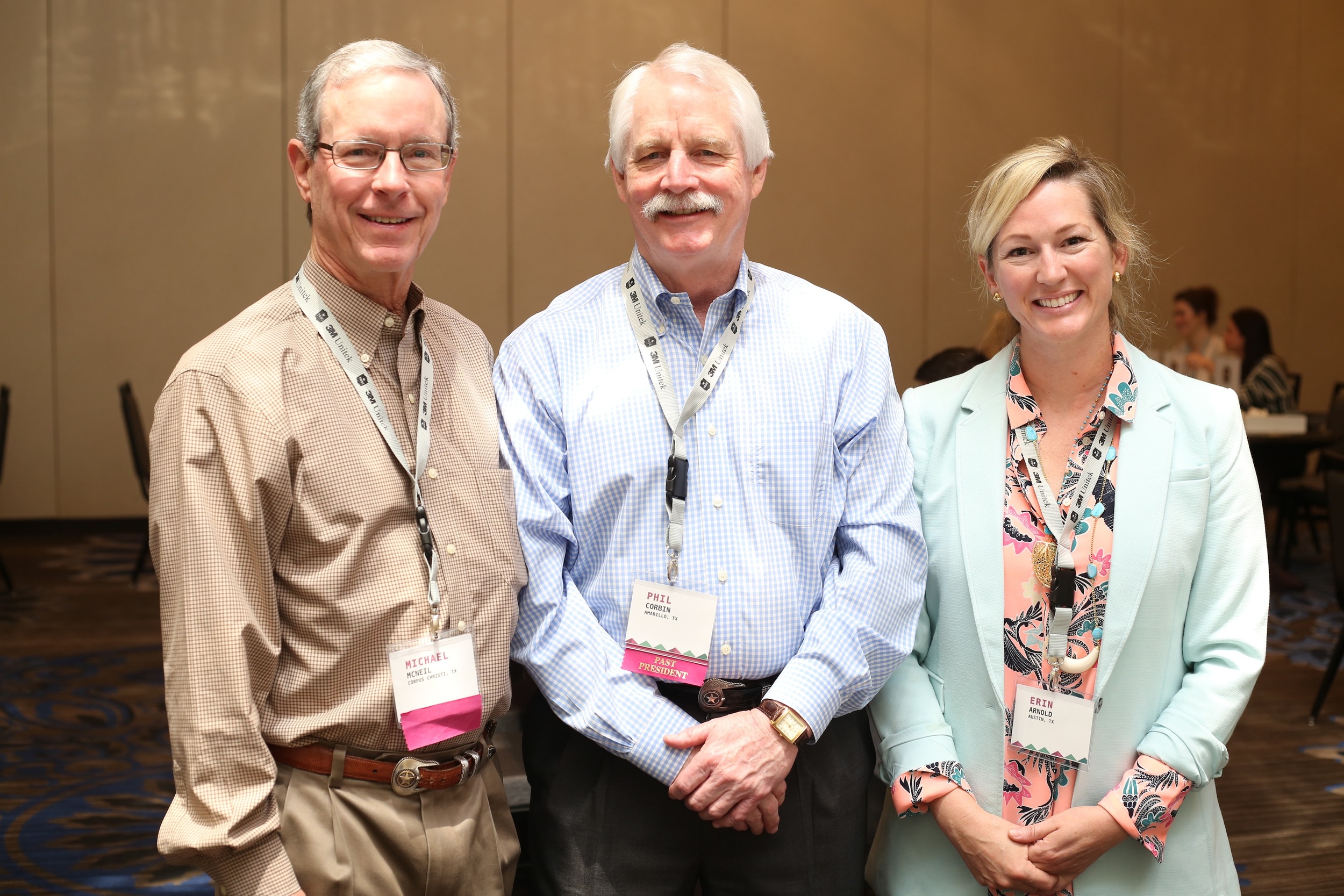 Drs. Mike McNeil, Phil Corbin and Erin Arnold