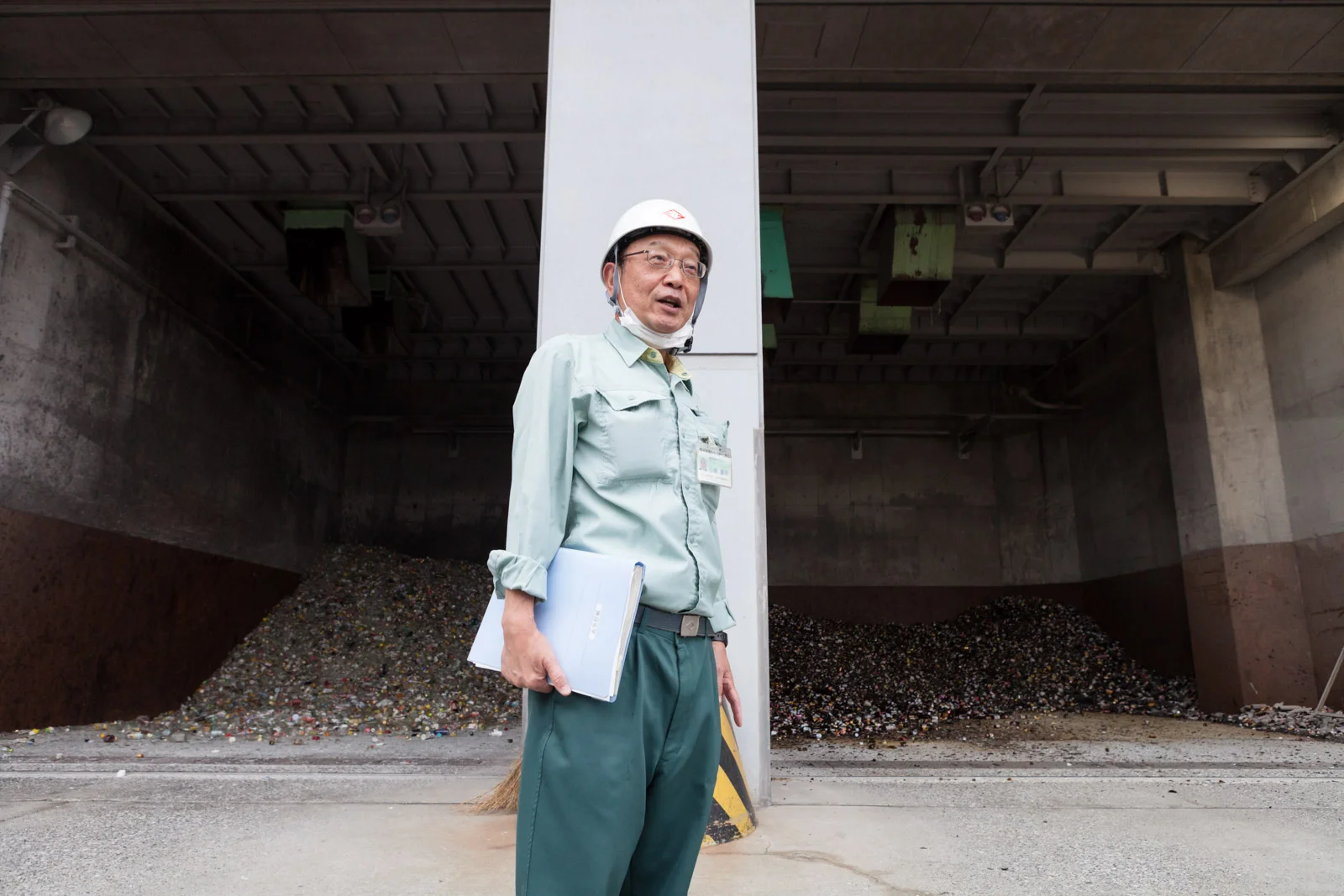 Yokohama recycling/Shigeaki Tajima, for Lännen Media.