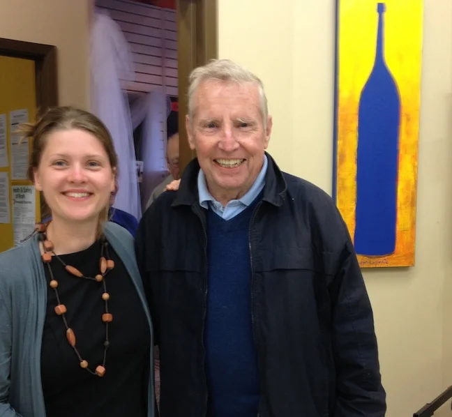 Lauren Laplante with Ray Curran