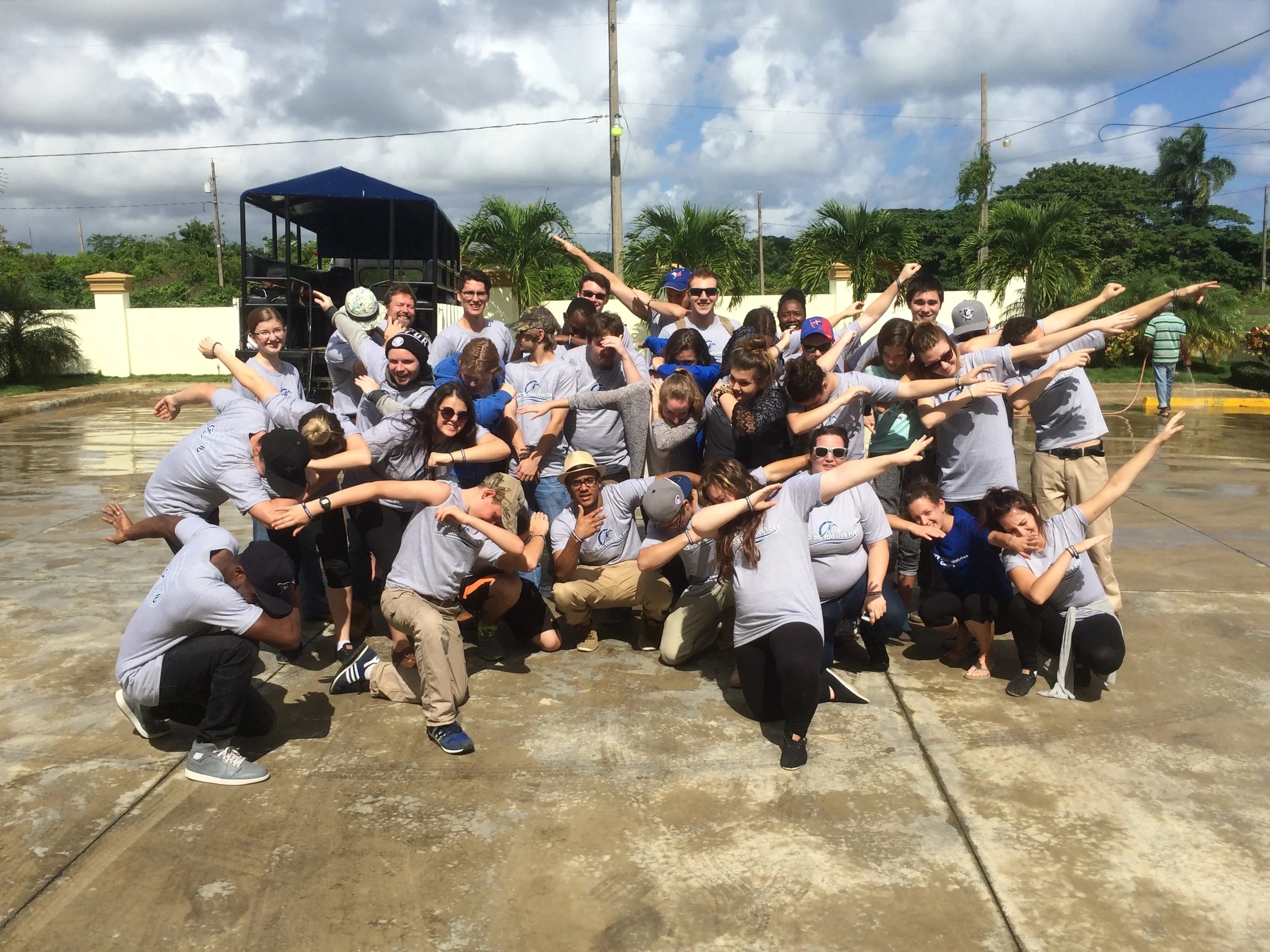 The family that dabbs on it together, stays together...