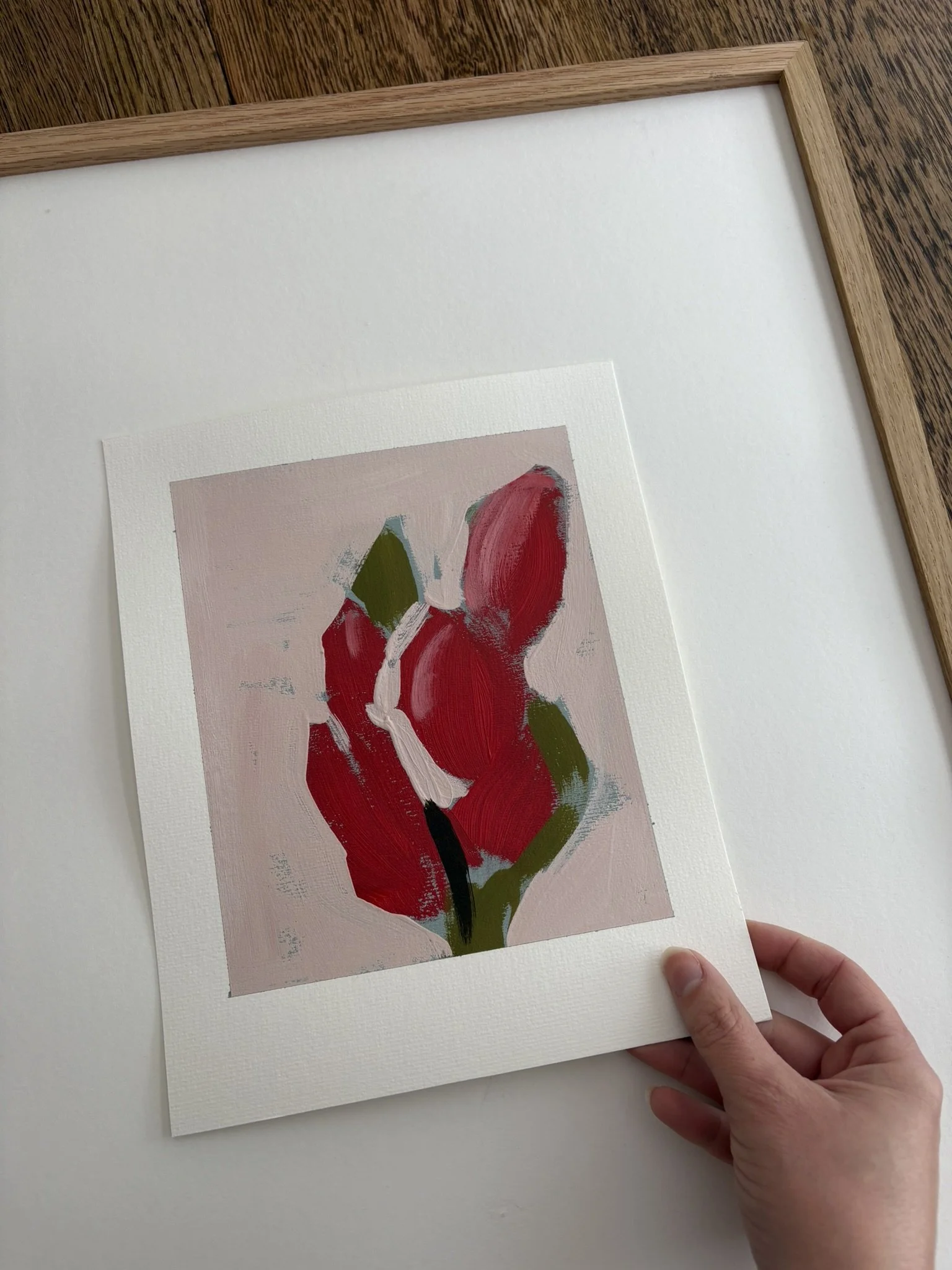 Rouges tulipes - Numéro 6