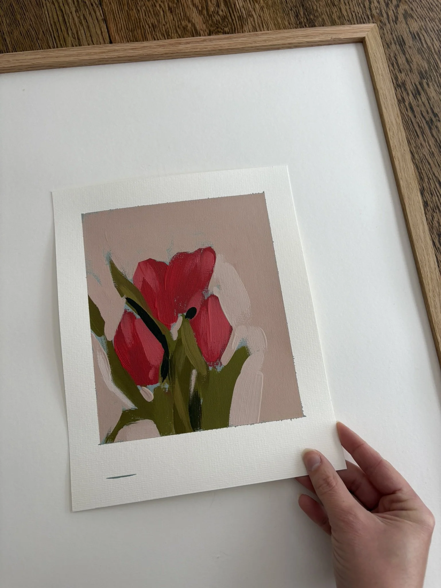 Rouges tulipes - Numéro 8