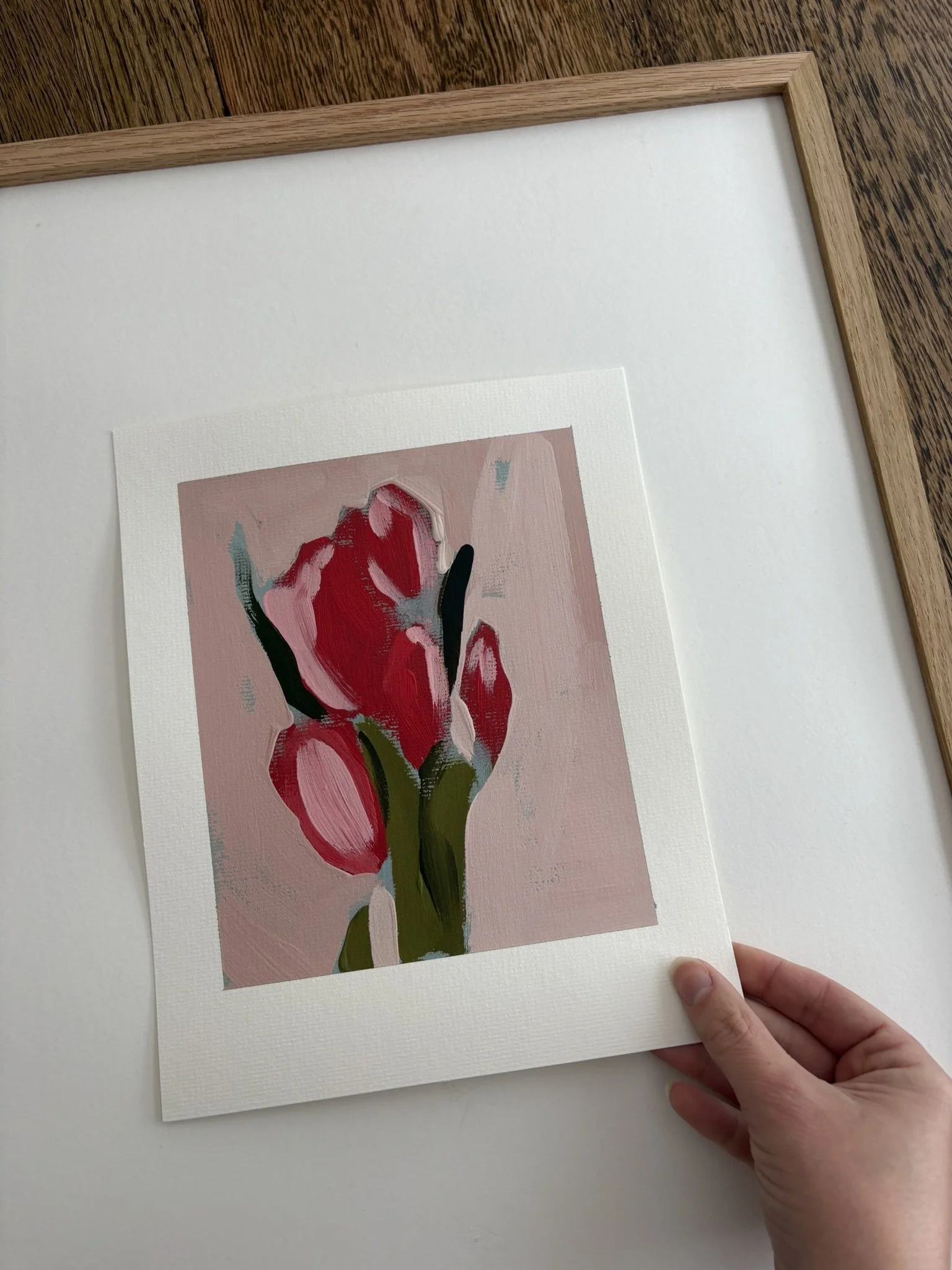 Rouges tulipes - Numéro 4