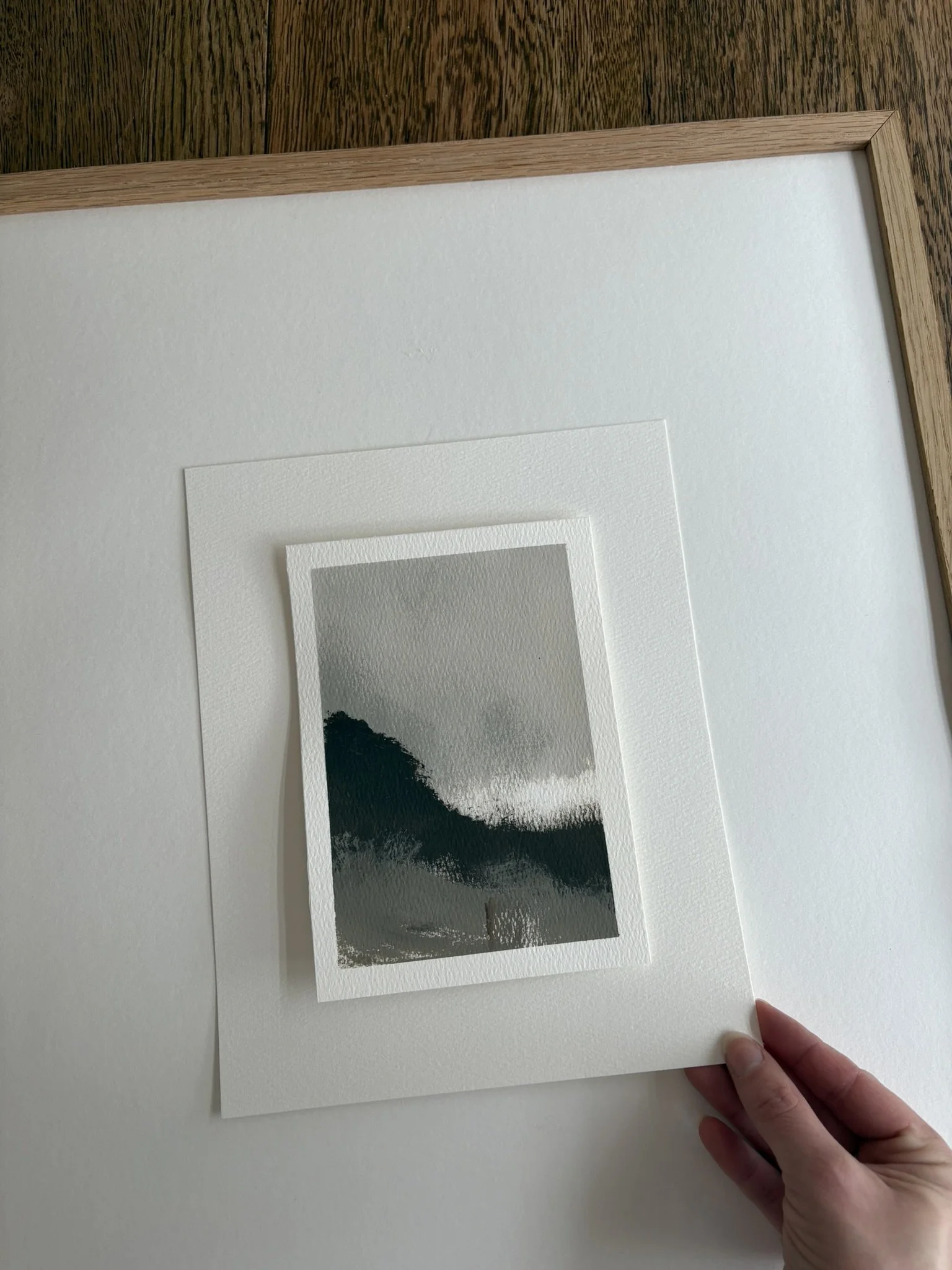 Fenêtre sur un paysage 1