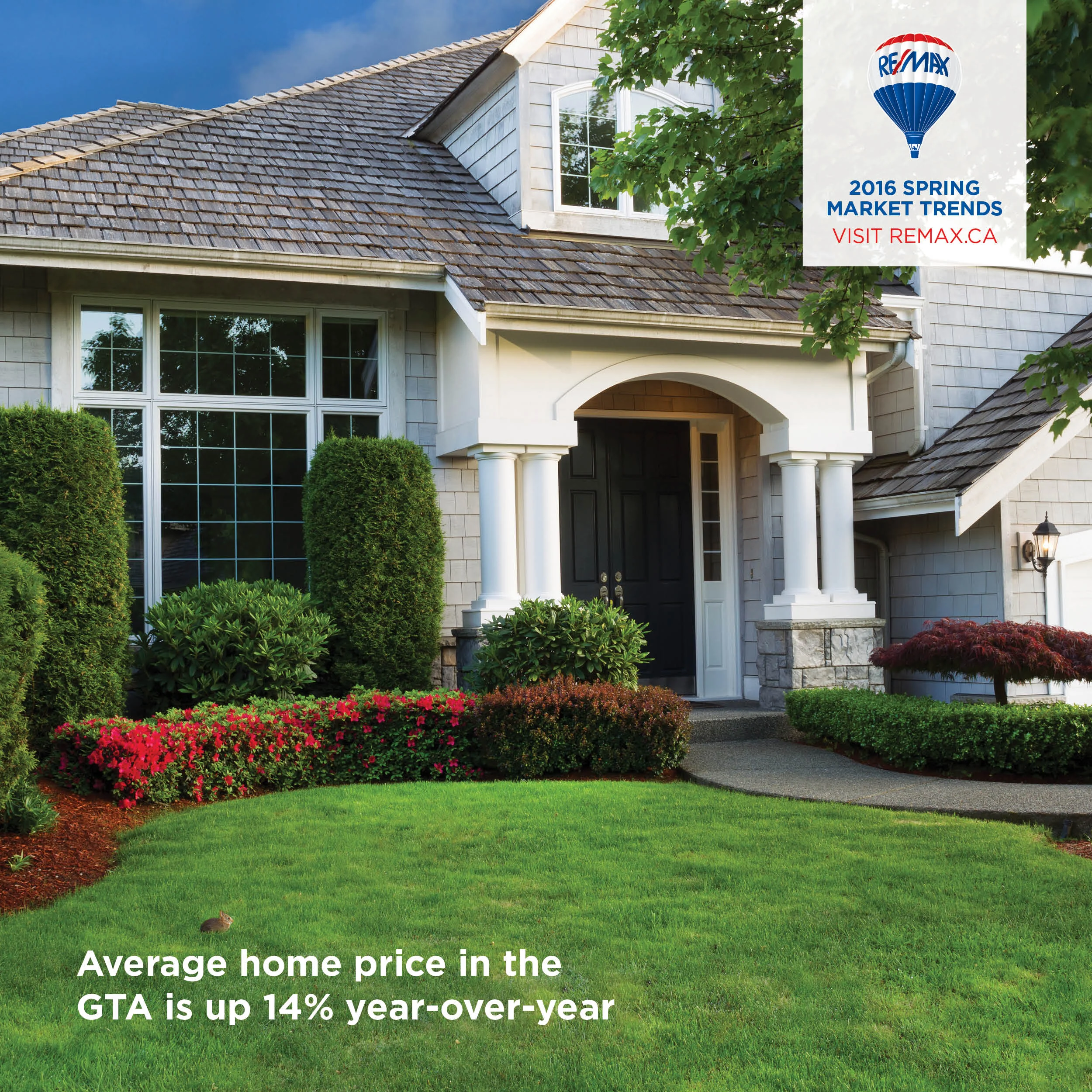 Spring Market Strong - 14% YOY Increase in GTA