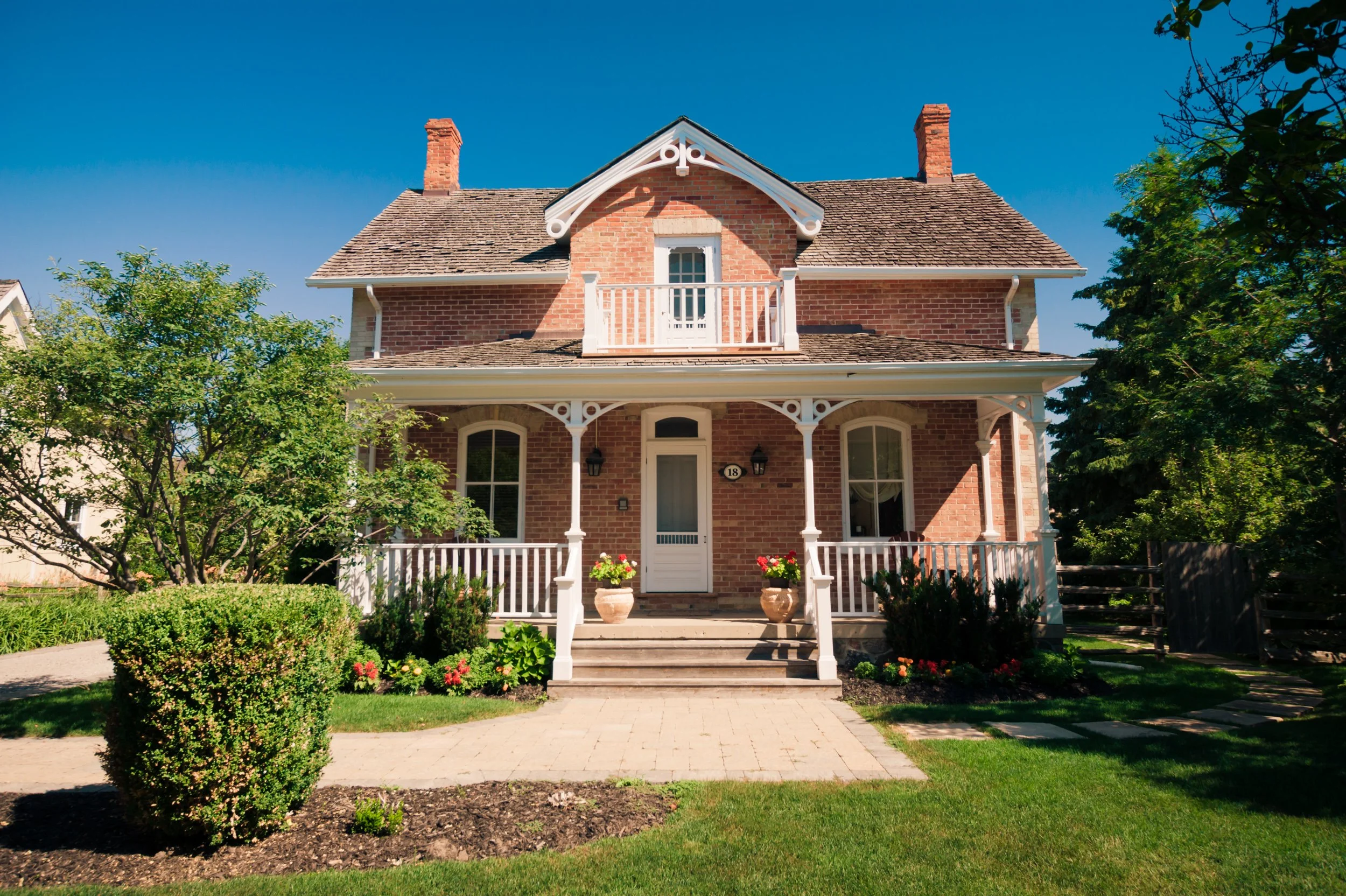 The Raymer House after restoration