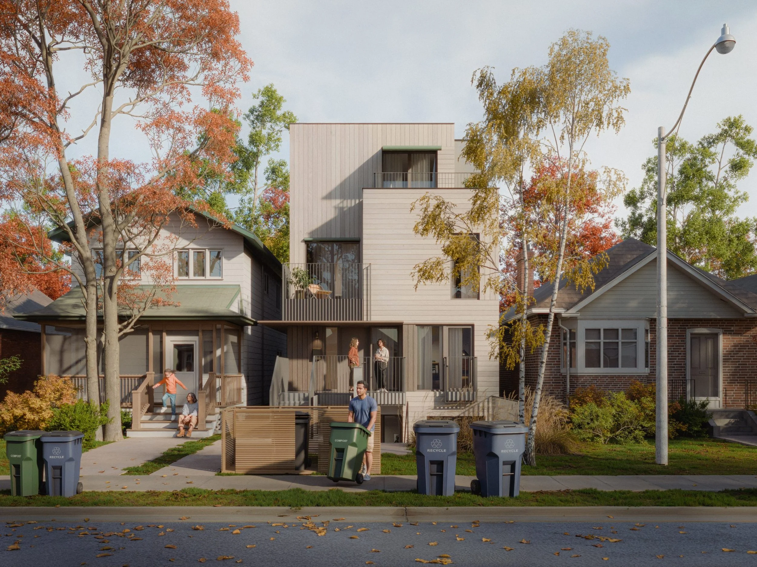 Toronto Fourplex Design Sample 2