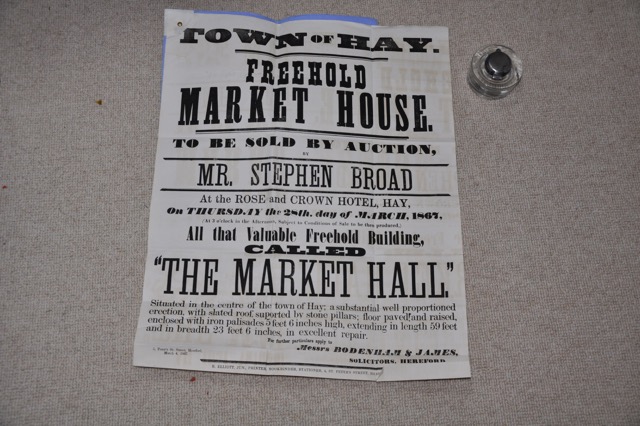 Sale of the Buttermarket from 1867