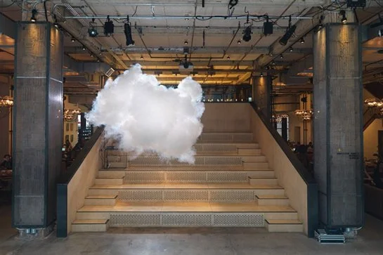 An indoor cloud!