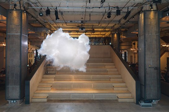 An indoor cloud!