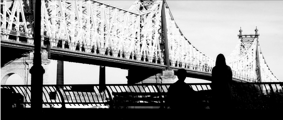 Compare to&nbsp;the legendary shot from Woody Allen's MANHATTAN below.