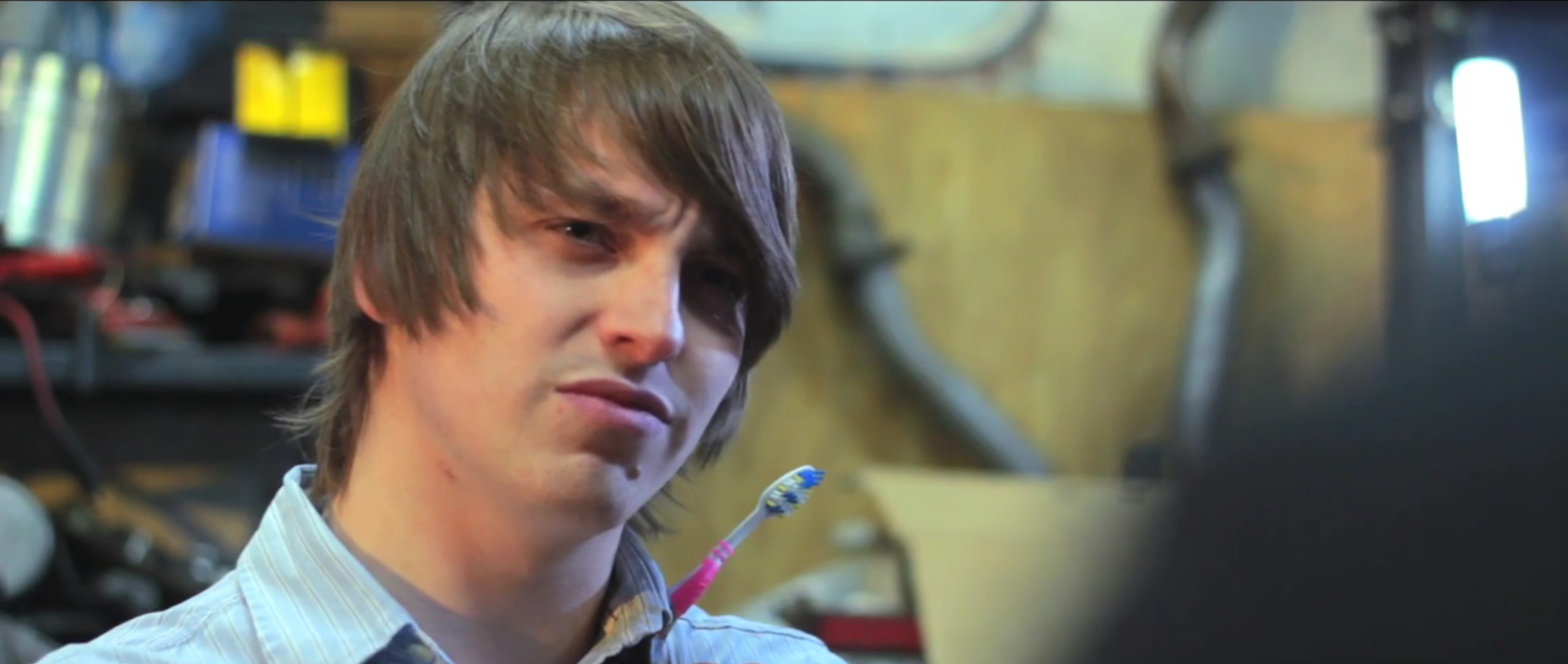 Old friend, and soon-to-be Magnalux collaborator SEAN NEWMAN as the sad sack.