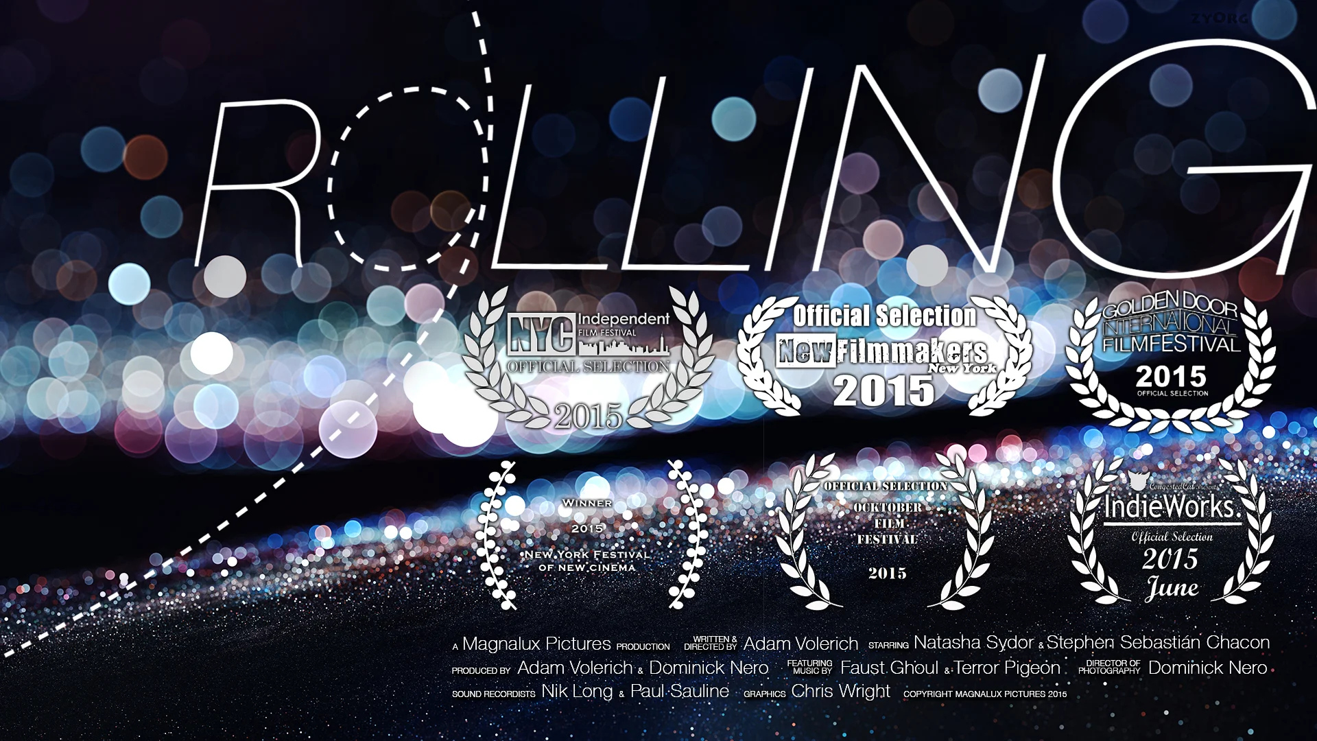 Festival Alert: ROLLING is an Official Selection at New York City Independent Film Festival and the Ocktober Film Festival