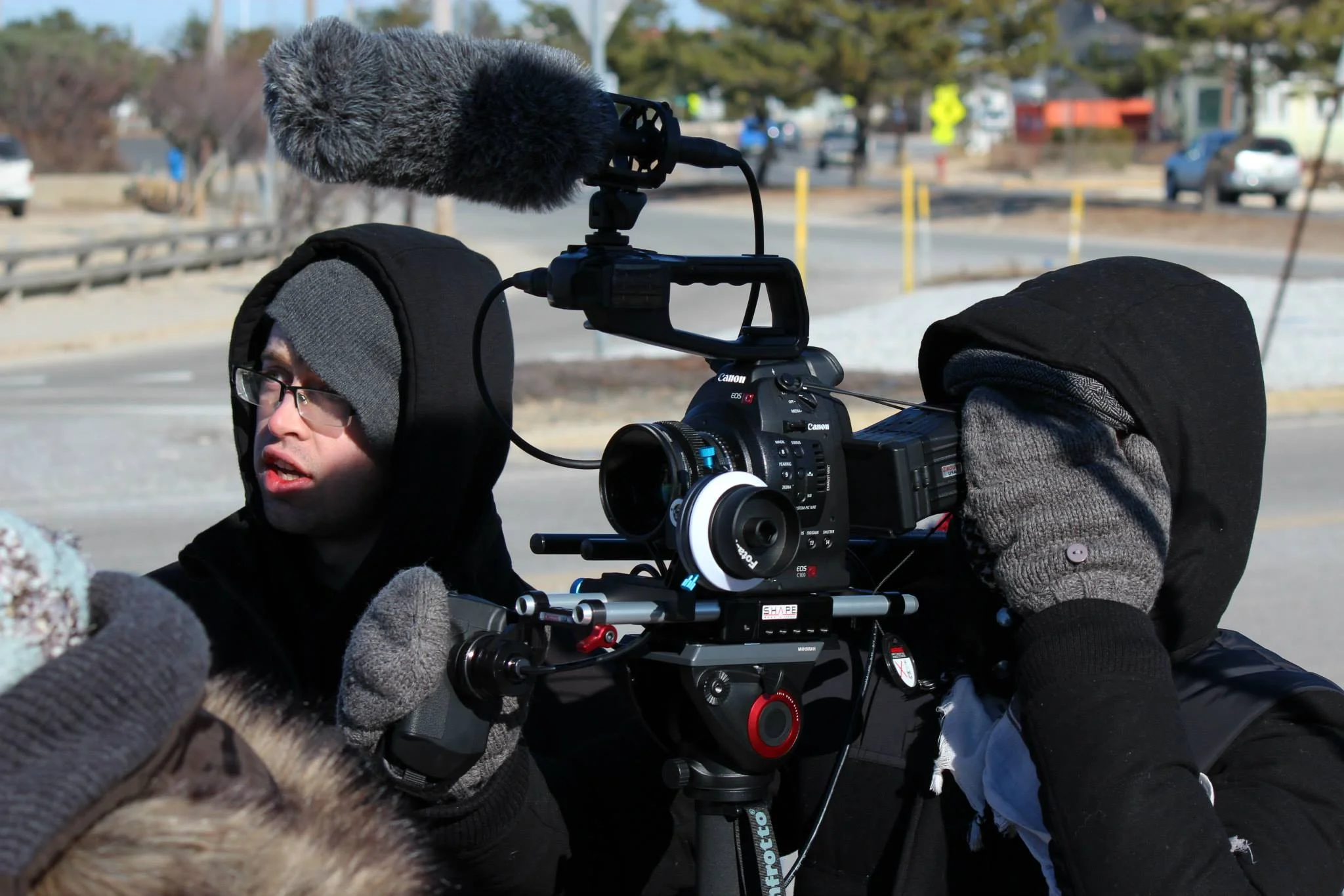 Ergonomic, lightweight, easy to rig and good in the cold too!