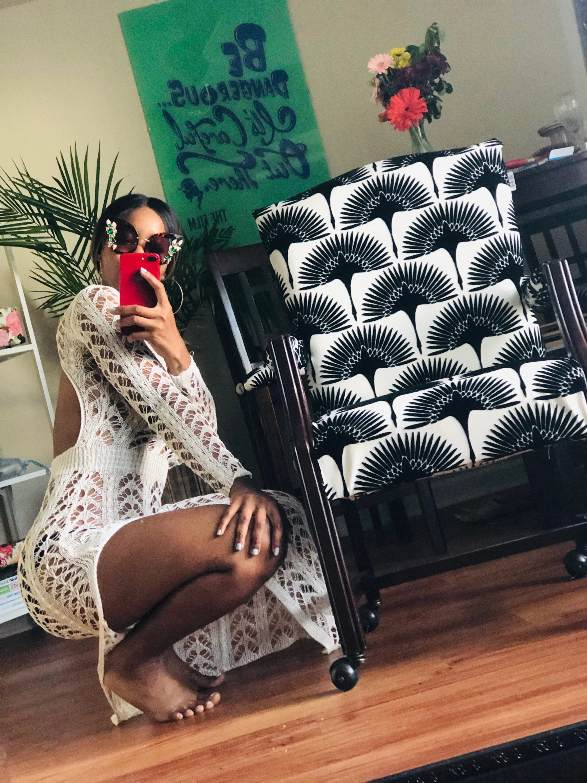 How to Reupholster an Arm Chair in One Minute