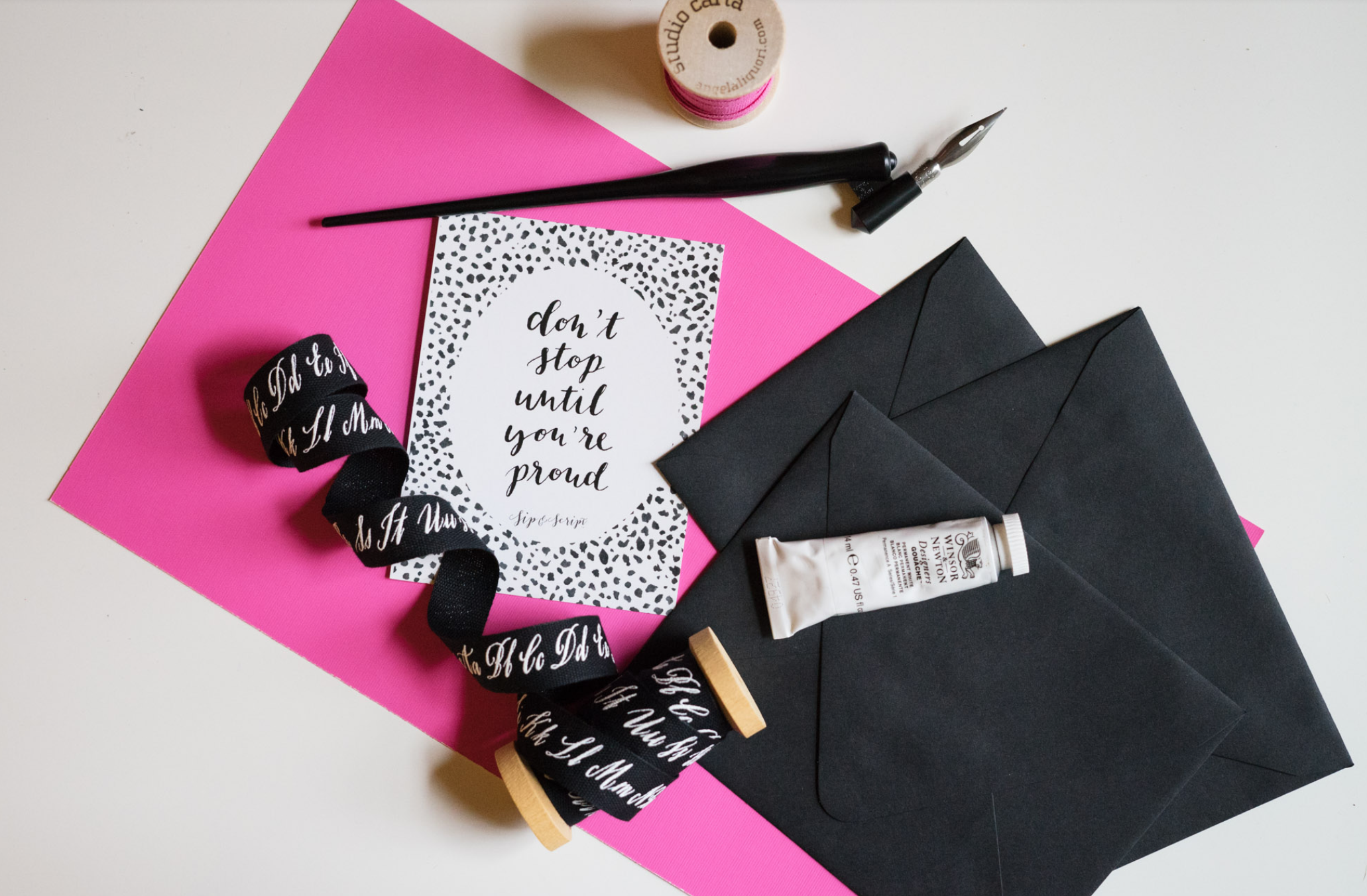 Modern Calligraphy at the Yankee Peddler