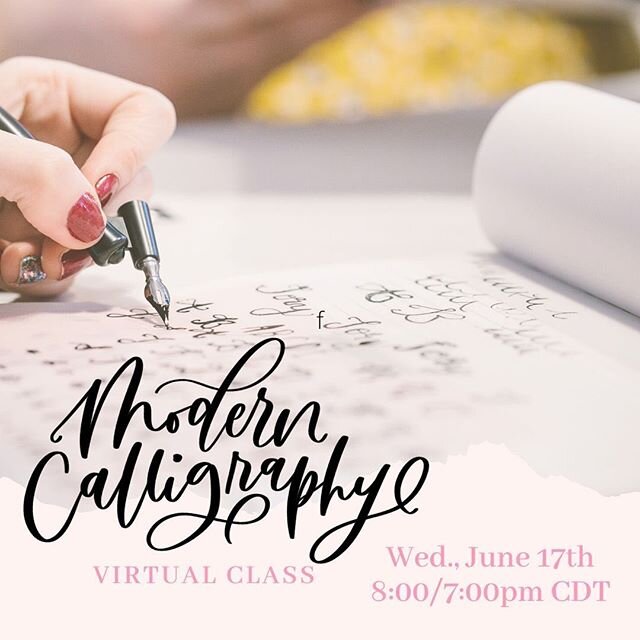 Virtual Classes are still going if you would like to join me one of the next two Wednesdays in June ✨Though I&rsquo;m itching to get back in person, out on those patios and enjoying a night out with you all here in Illinois, getting to see your faces