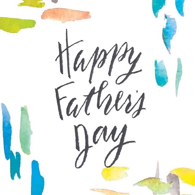 To those men who have been surrogate fathers, to uncles and friends who fill the role both willingly and unknowingly and to the men who have the chance to hold the title - Happy Father&rsquo;s Day! .
.
. .
. .
.
#dad #father #stationery #calligraphy 