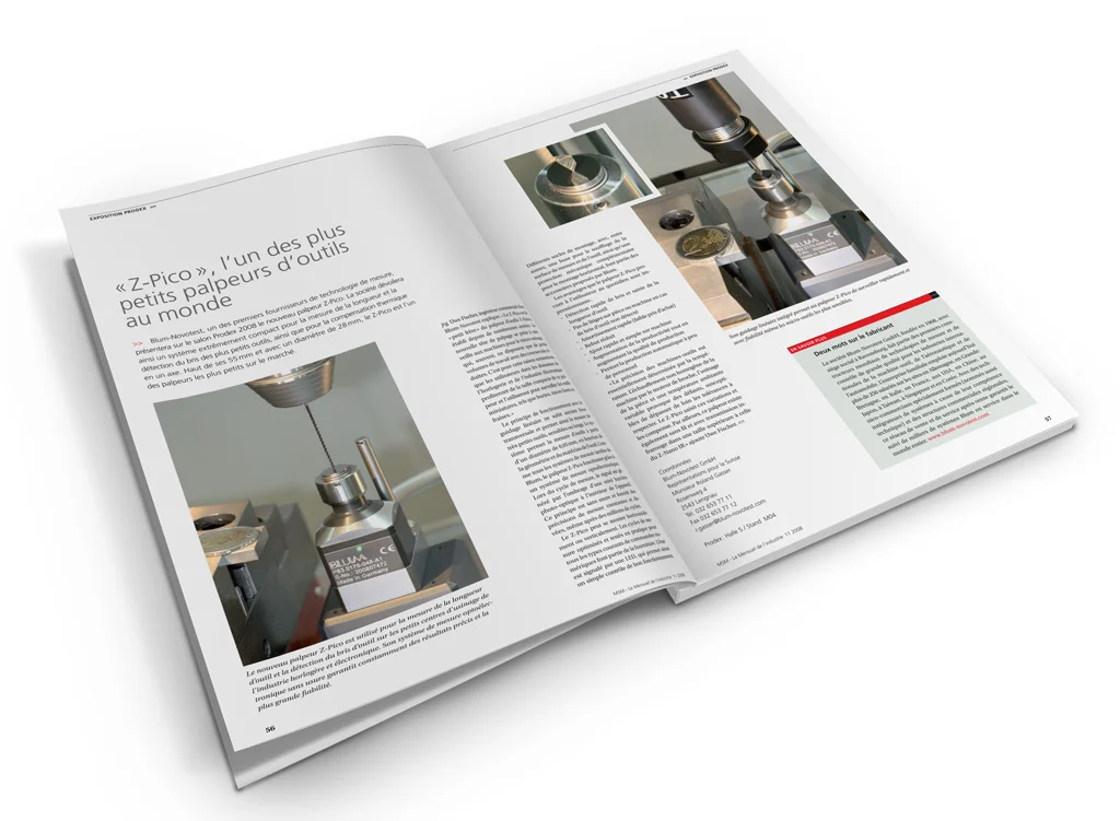 MSM, le mensuel de l'Industrie – Mise en page