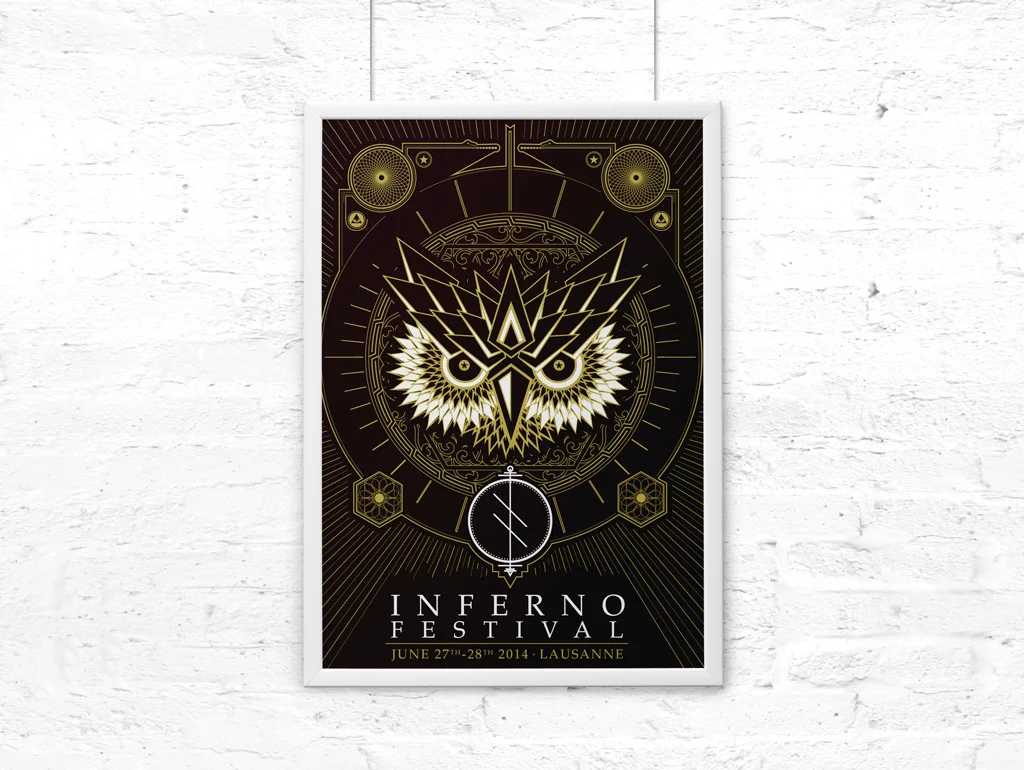 Inferno Festival – Affiche 2014