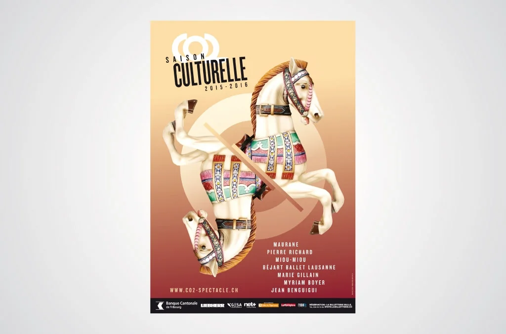 Saison Culturelle CO2 – Affiche 2015