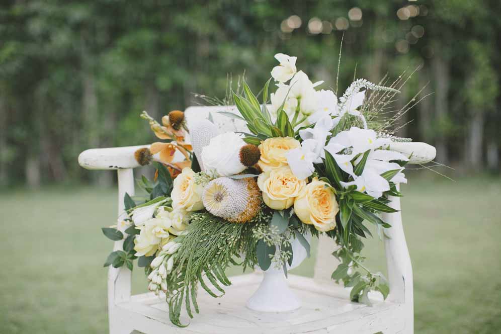 Omakase Designer's Special Centerpiece with Table Accents — Bridal Flowers  Hawaii