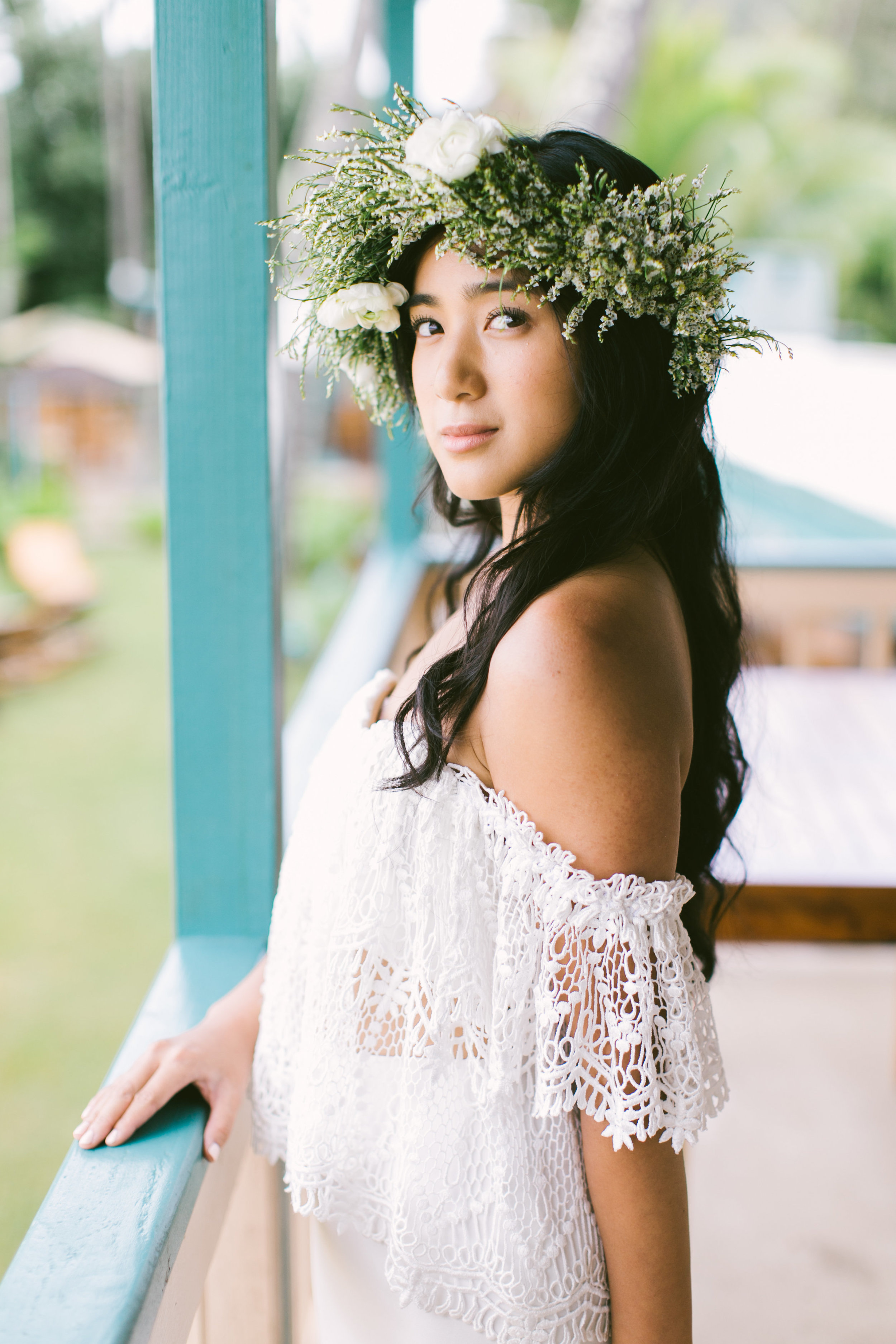 Oahu Hawaii Florist : floral head pieces