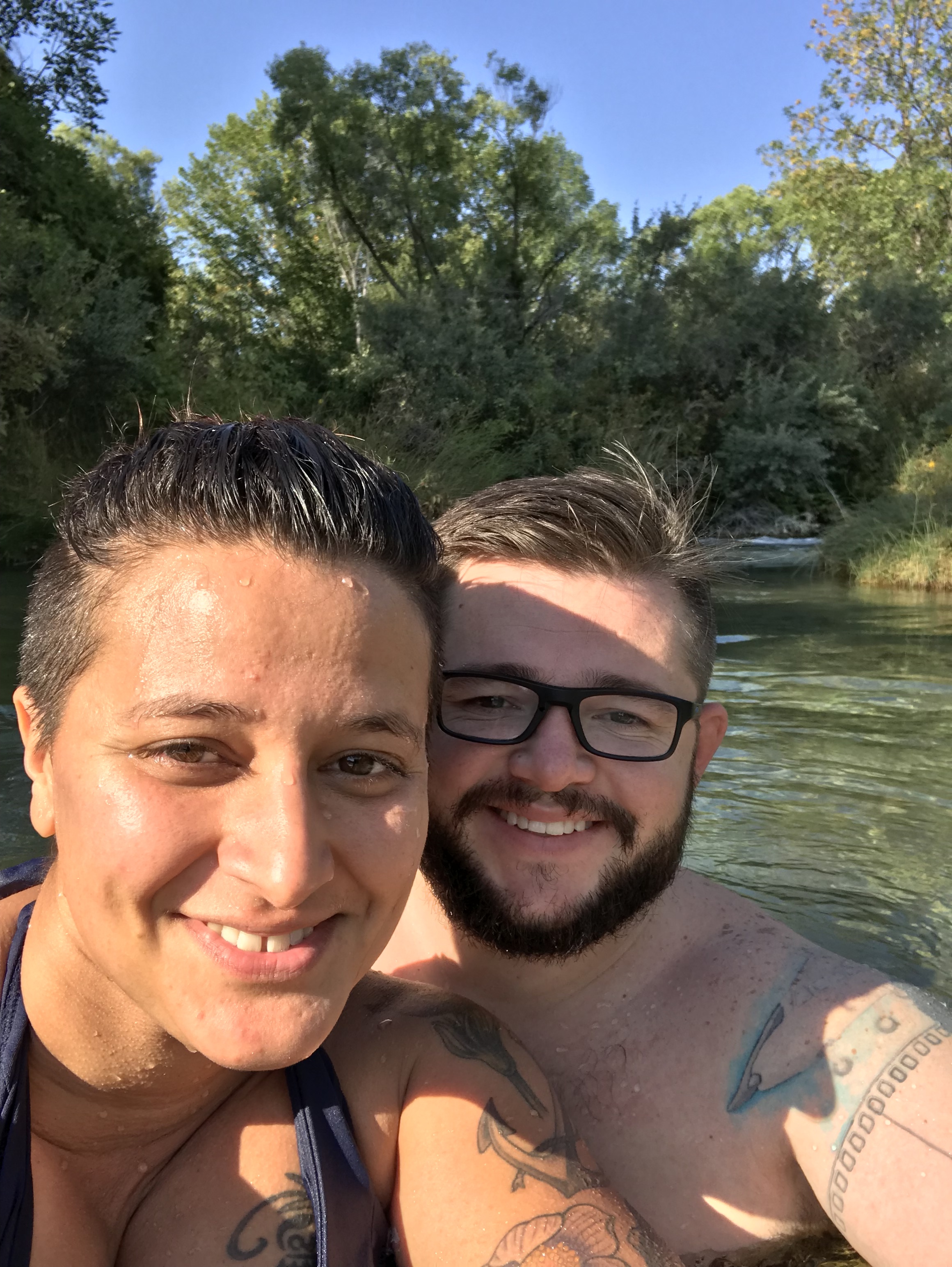 Cascade Falls Swimming Hole, South Dakota September 2018