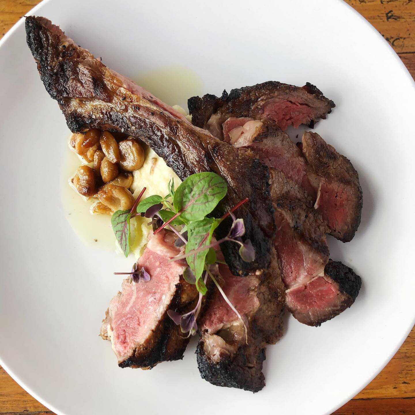 It&rsquo;s a beautiful day to sit on the patio with some delicious bone-in ribeye