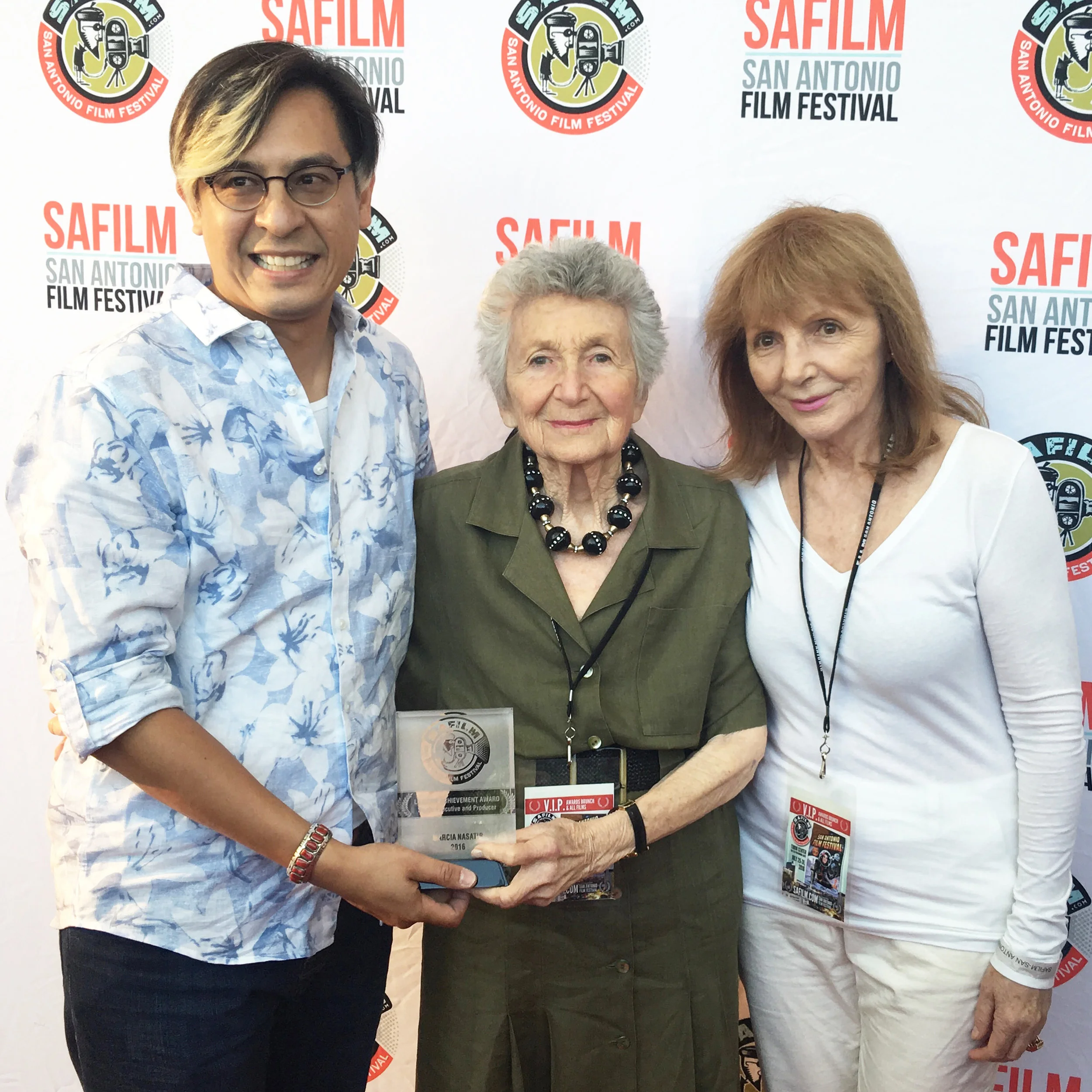 Adam Rocha, Marcia Nasatir, Anne Goursaud_SAFILM.JPG