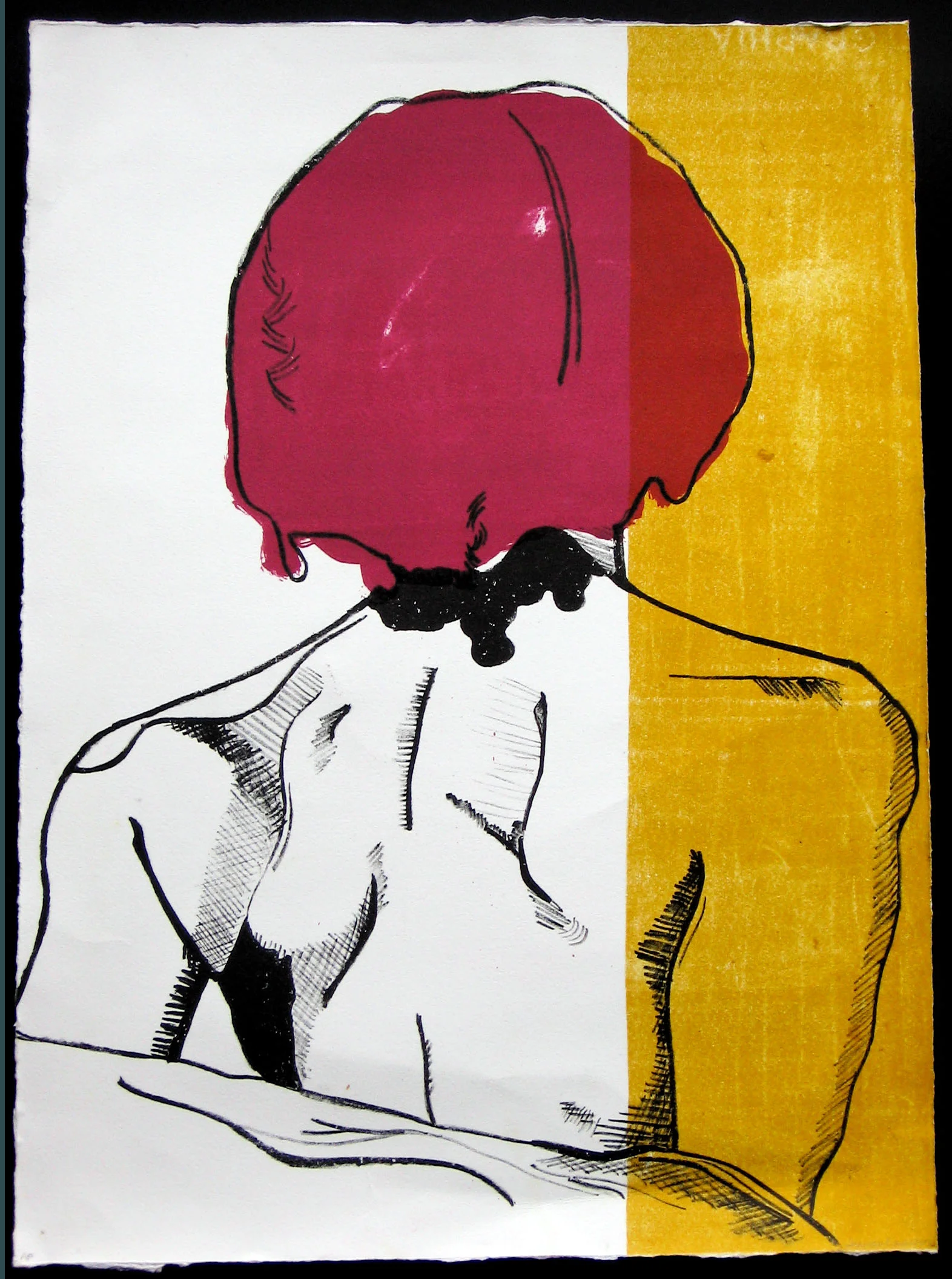 Red Head | 2004 | lithograph
