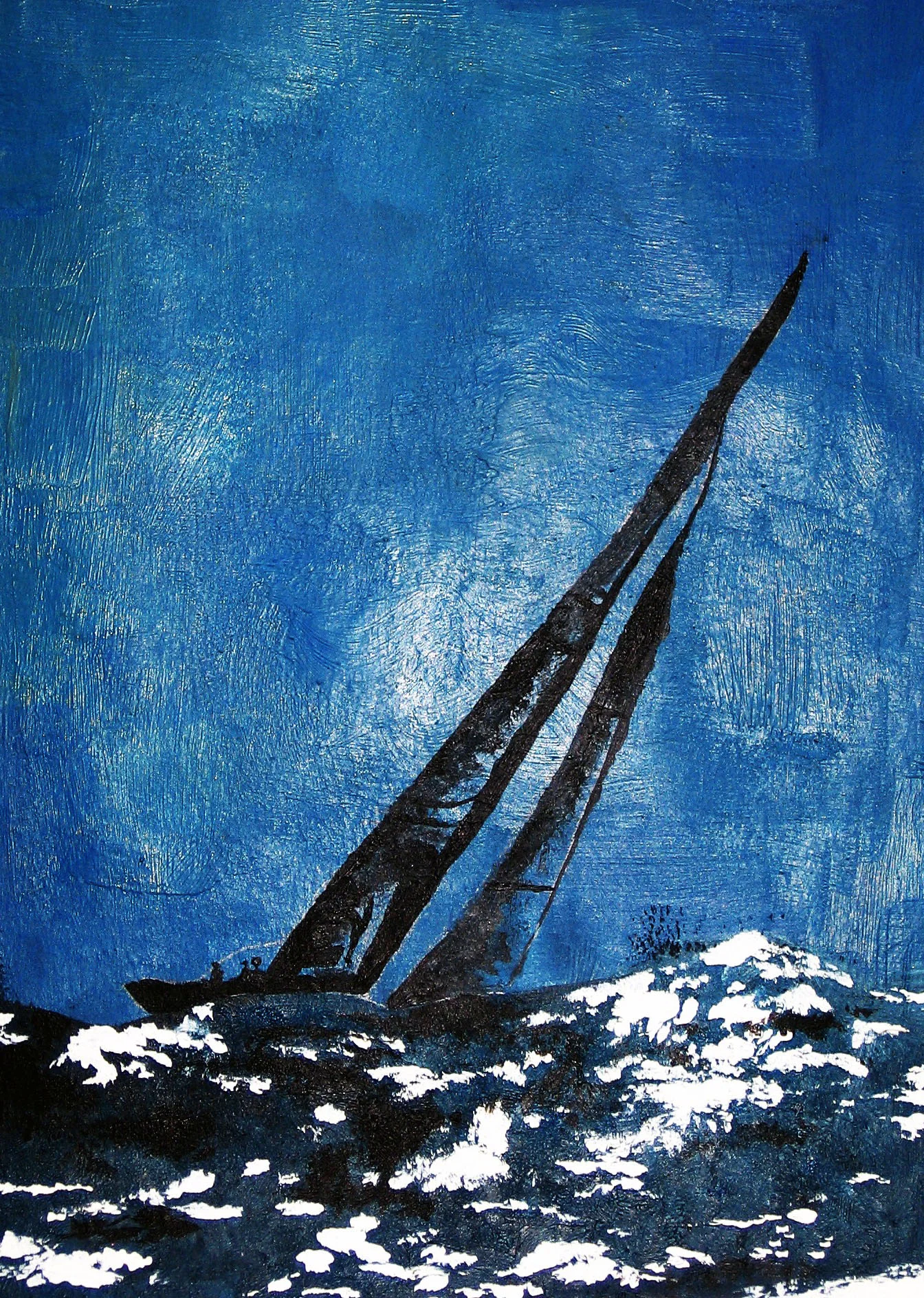 Sailboat | 2008 | acrylic paint