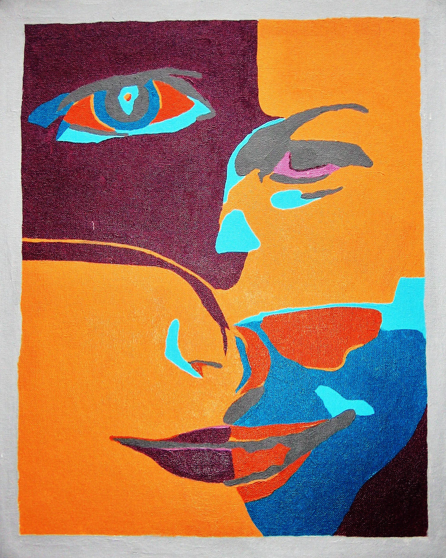 Self Portrait | 2005 | acrylic paint