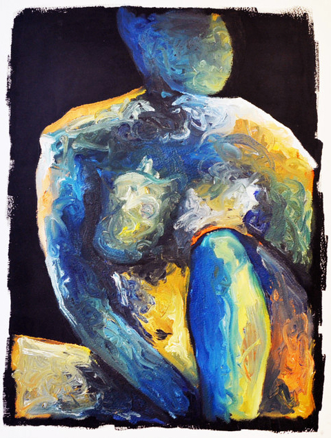 Nude Model #2 | 2008 | oil paint