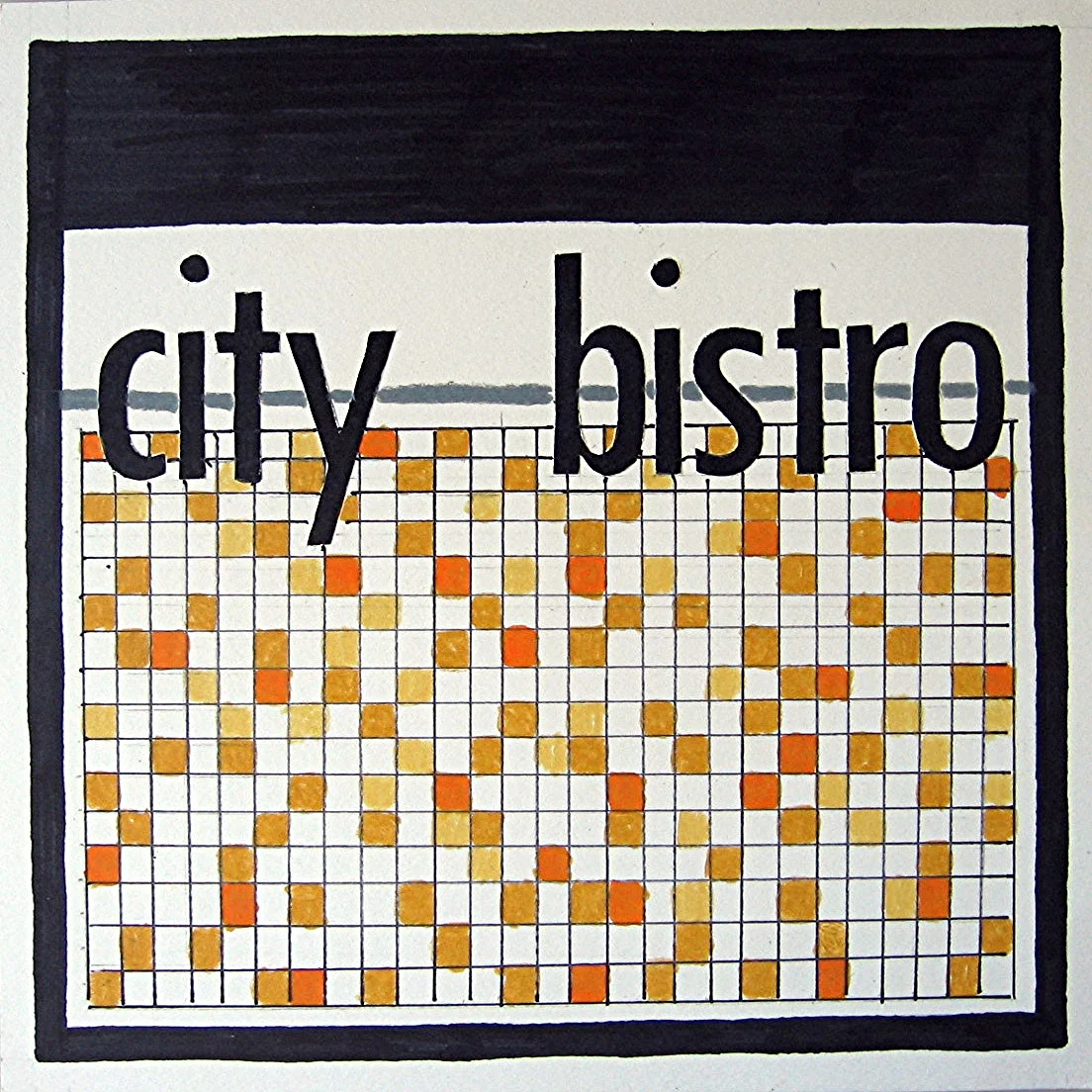 City Bistro | 2009 | pen, colored pencil + marker