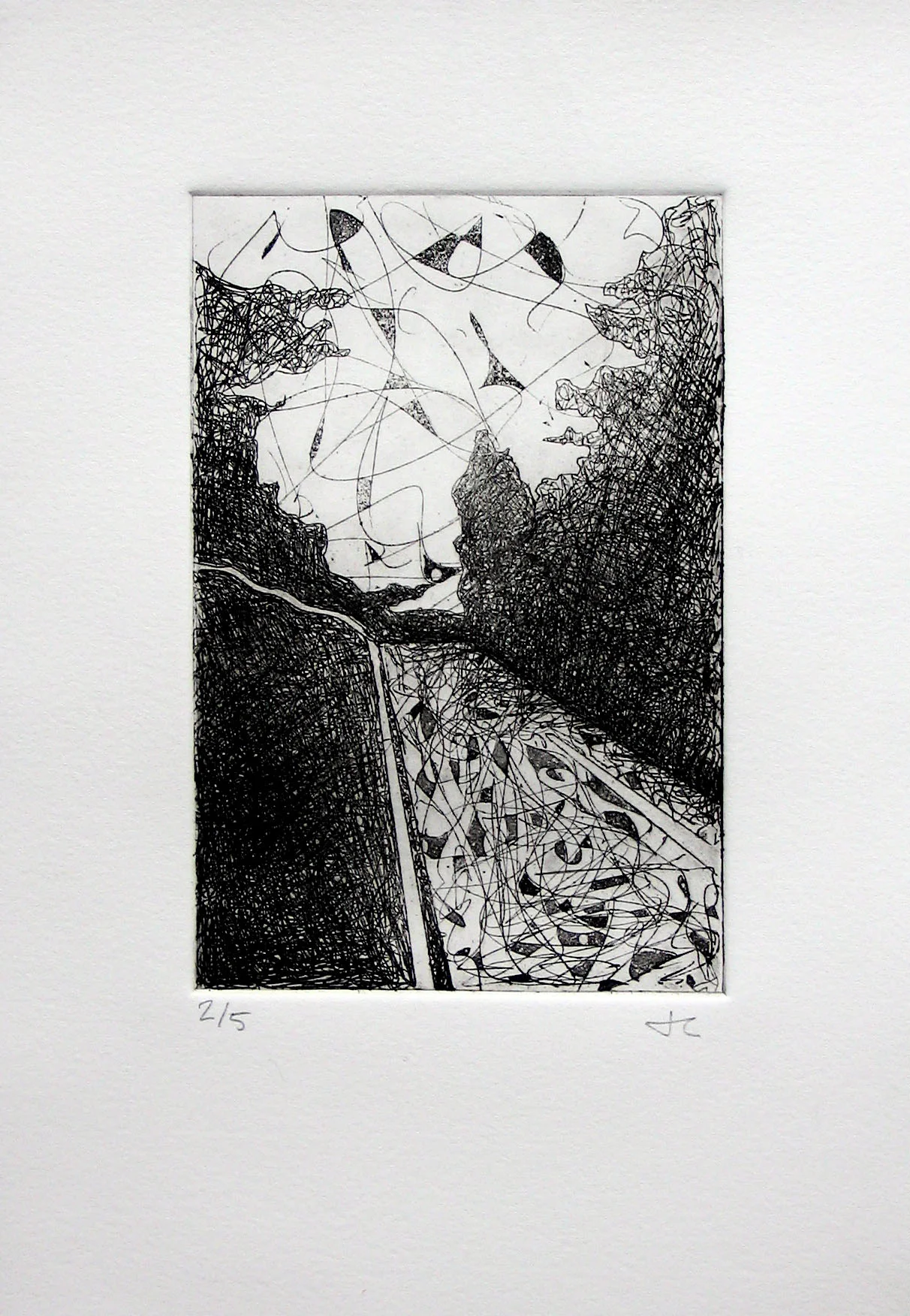 Road | 2007 | intaglio
