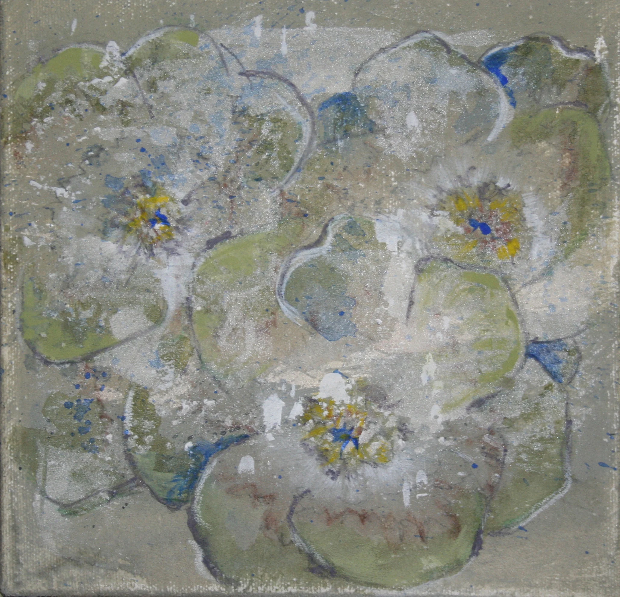 Flower 3 – Acrylic on canvas Sold