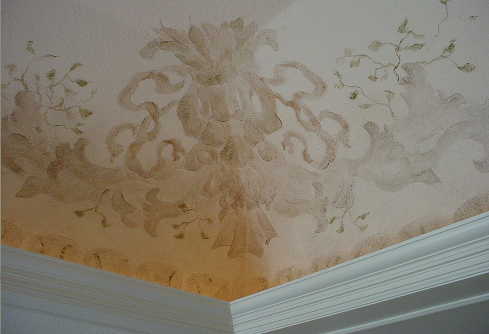  Custom designed pattern for ceiling 