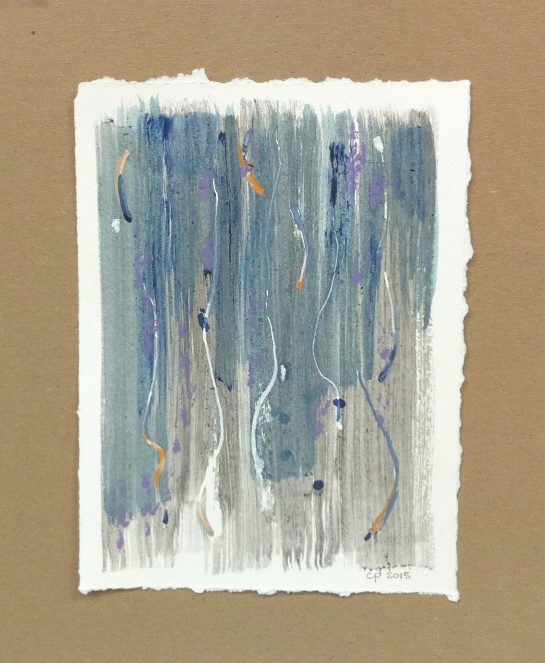 Gift - mixed medium on paper