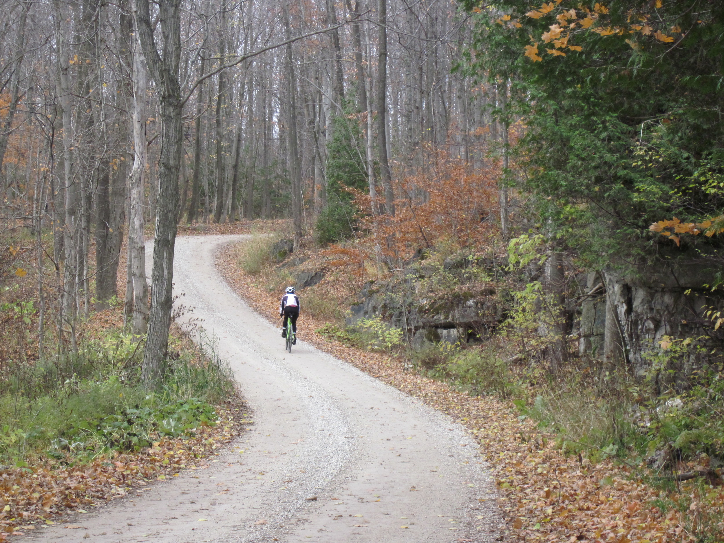 The base of the short climb at Little Germany