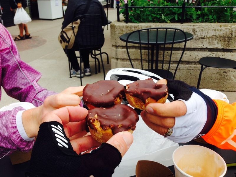 Chocolate covered butter tarts 