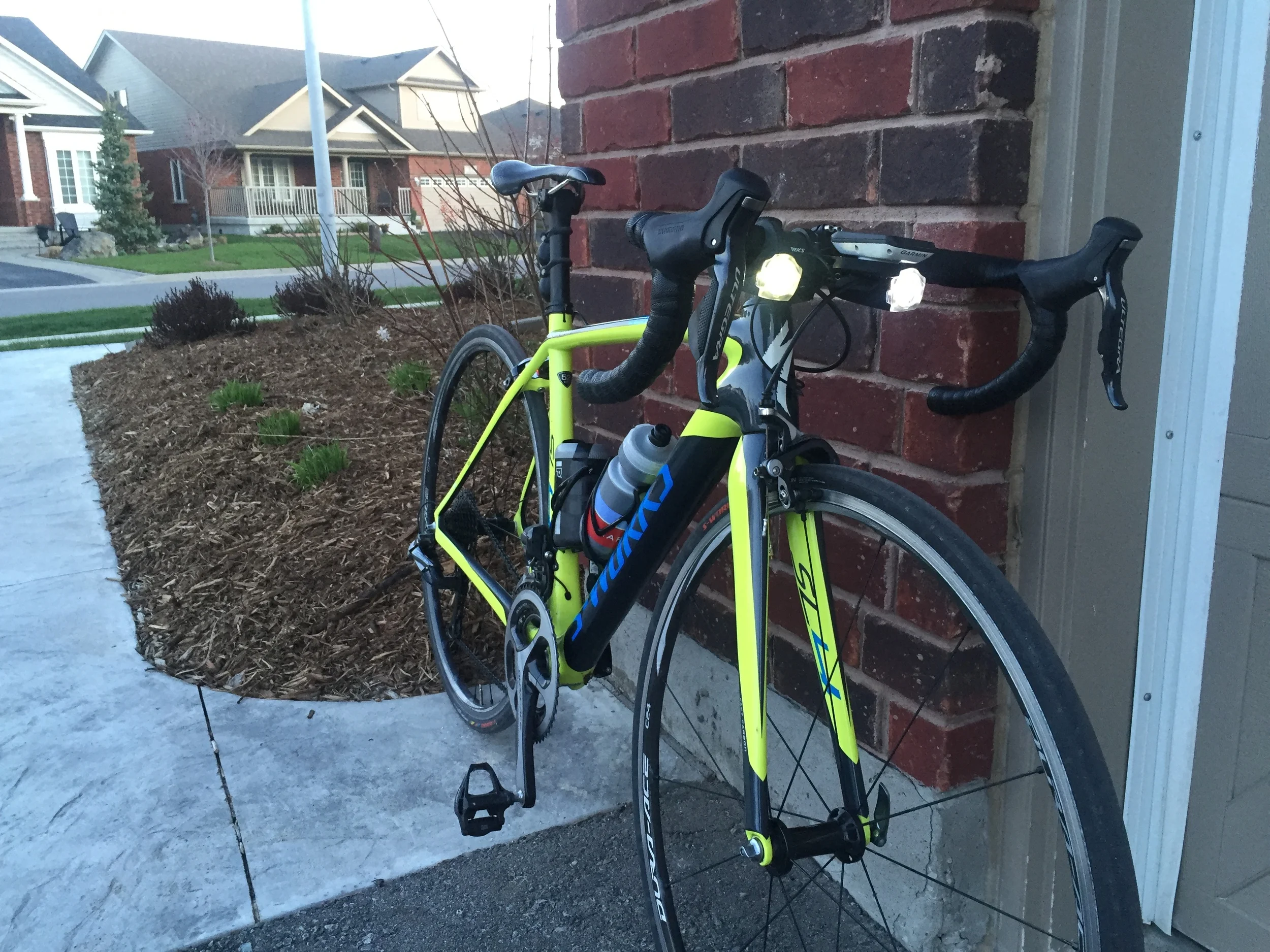 Day Time Running Lights (DTRL's) are becoming more popular on the road nowadays with cyclists.