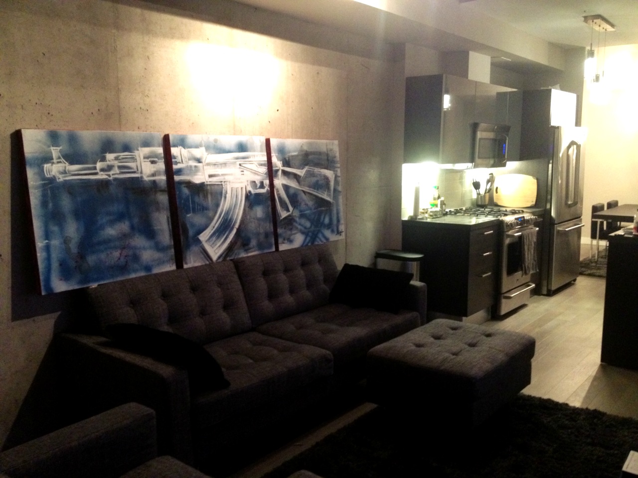 AK47 Triptych Series No. 1 | COMMISSIONED