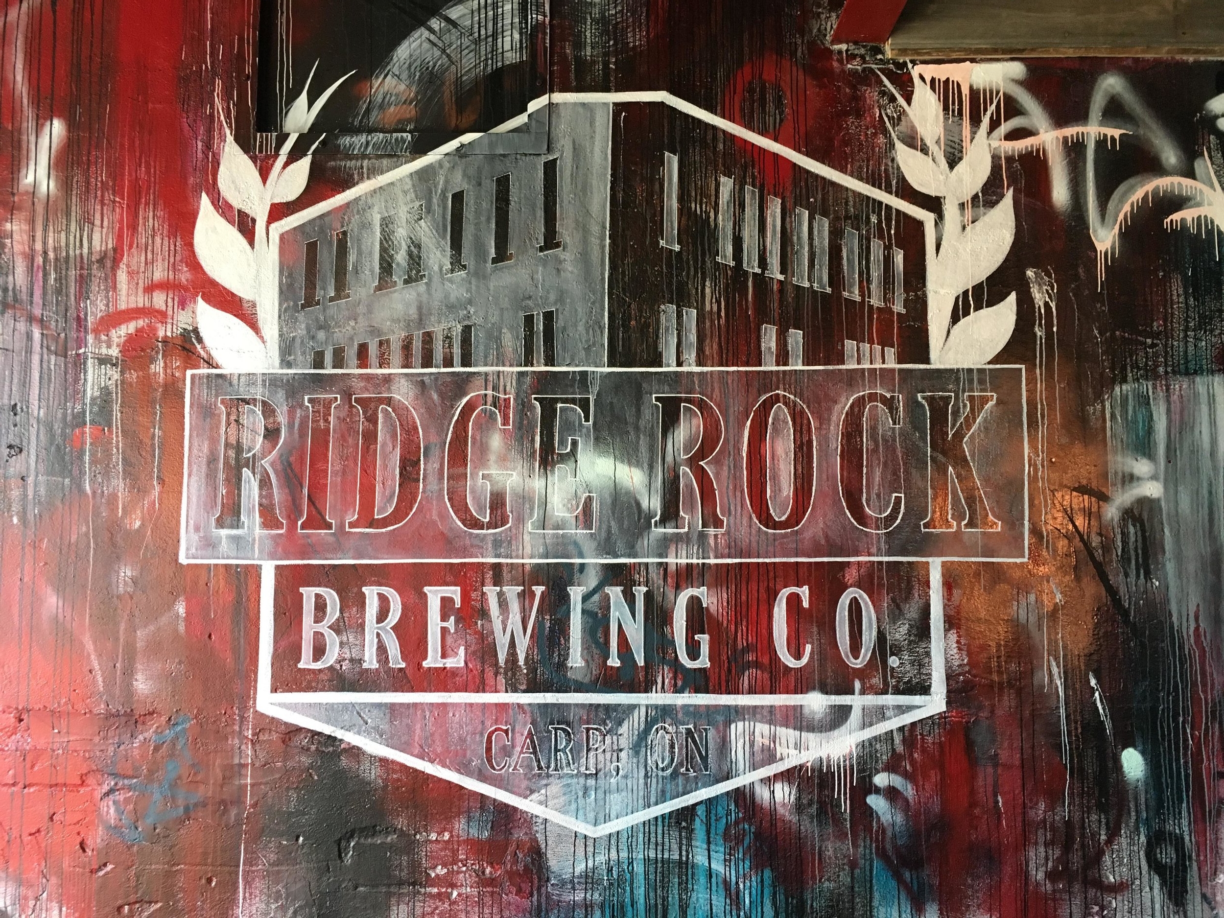 Ridge Rock Brewery Mural