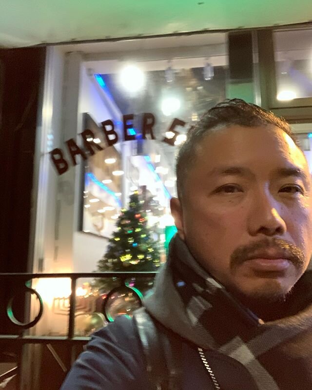 Some people visit the High Line or the trendy Vessel. Instead, when I get to NY, I run to my fave barbers in the world...Danny &amp; Dr. Mike w/ their thick &amp; heavy NY accents. Perfectionists &amp; good guys too 😃 #latergram