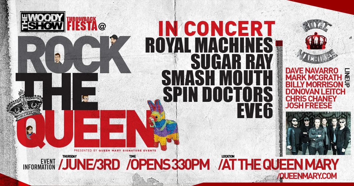 Rock The Queen & The Woody Show's Throwback Fiesta