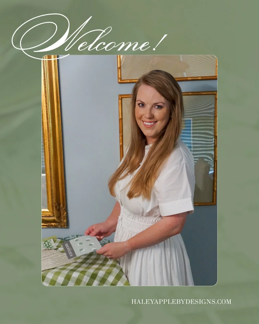 Welcome to Haley Appleby Designs! I&rsquo;m so excited to share this interior design journey with you. A little about me - 

I hold two design-adjacent degrees from Clemson University and also teach design courses in the Packaging Science program.

I