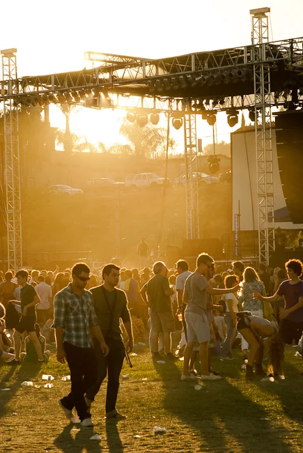 After the show - Fuck Yeah Fest, Los Angeles, CA