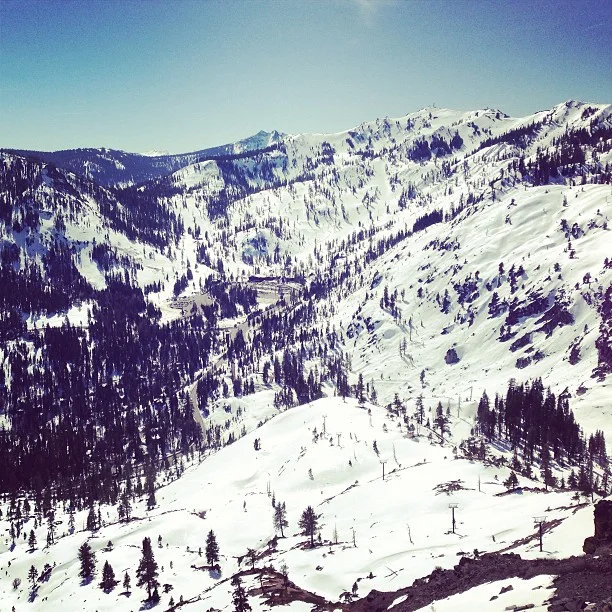 at Squaw Valley Ski Resort